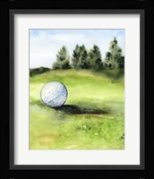 Tee Off Time II Framed Print