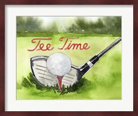 Tee Off Time III Fine Art Print