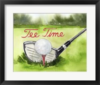 Tee Off Time III Fine Art Print