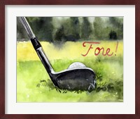 Tee Off Time IV Fine Art Print