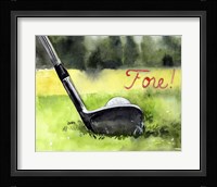 Tee Off Time IV Fine Art Print