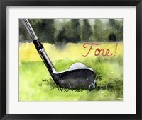 Tee Off Time IV Fine Art Print