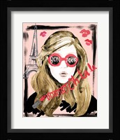Shades of Style II Framed Print