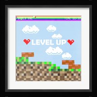 Level Up I Framed Print