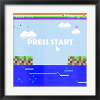 Level Up II Framed Print