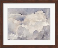 Clouds in Neutral I Fine Art Print