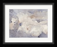 Clouds in Neutral II Framed Print