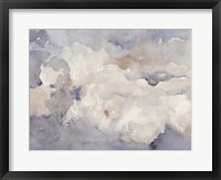 Clouds in Neutral II Framed Print