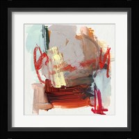Abstract Metro Maps III Framed Print