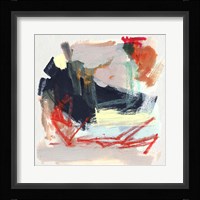 Abstract Metro Maps IV Framed Print