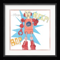 Toy Tin Robots I Framed Print
