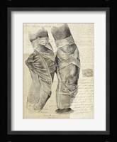 On Pointe II Framed Print