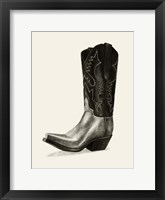 Shiny Boots II Framed Print