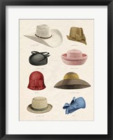 Vintage Hats I Fine Art Print