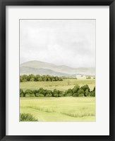 Lush Farmland I Fine Art Print