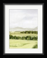Lush Farmland II Framed Print