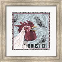 White Rooster I Fine Art Print