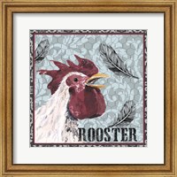 White Rooster I Fine Art Print