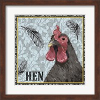 White Rooster II Fine Art Print