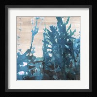Going In Blue II Framed Print