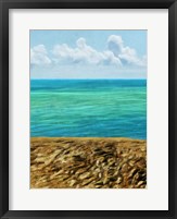 Rocky Beachside I Framed Print