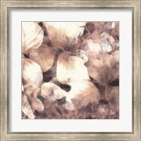 Blush Shaded Leaves IV Fine Art Print