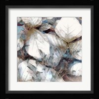 Neutral Summer Leaves I Framed Print