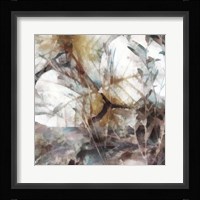 Neutral Summer Leaves II Framed Print