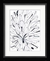 Monochrome Kaleidoscope I Framed Print
