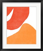 Color Cuts III Framed Print