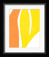 Color Cuts V Framed Print