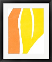 Color Cuts V Framed Print