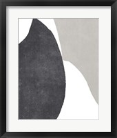 Color Cuts X Framed Print