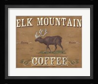 Lodge Coffee II Framed Print