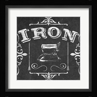 Vintage Laundry Signs V Framed Print