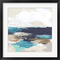 Palette Coast I Framed Print