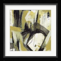 Citron Rhythm I Framed Print