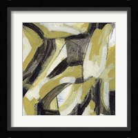 Citron Rhythm II Framed Print