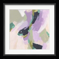 Lavender Swirl III Framed Print