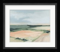 Pastel Plains I Framed Print