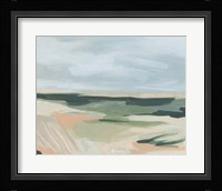 Pastel Plains II Framed Print