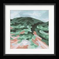 Seafoam Hills I Framed Print