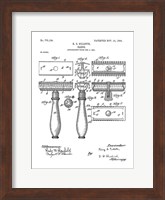 Bath Time Patents III Fine Art Print