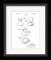 Bath Time Patents IV Framed Print