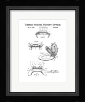 Bath Time Patents V Framed Print