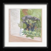 Window Plants II Framed Print