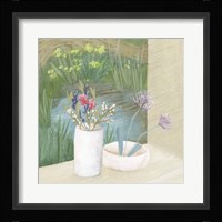 Window Plants III Framed Print