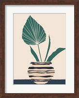 Dancing Vase With Palm I Fine Art Print