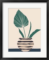 Dancing Vase With Palm I Fine Art Print