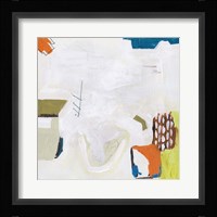 Neon City Lights I Framed Print